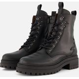 Giga - Veterboots - Zwart - Leer