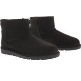Dames Enkellaars Aqa A8455-a94 Nero Zwart