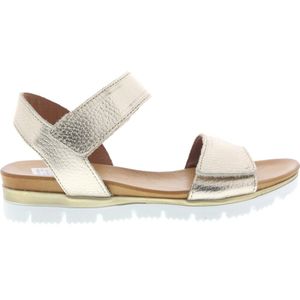 AQA Shoes A8570 - Platte sandalenDames Sandalen - Kleur: Metallics - Maat: 37