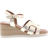 AQA Shoes A8585 - Sandalen met hak - Kleur: Metallics - Maat: 41