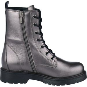 AQA Shoes - A8630 - Enkellaarzen - Brons - Leer