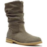 Aqa - A8656 - Laarzen - Grijs - Leer