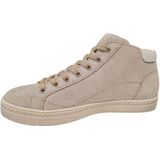 Aqa - Sneakers - Grijs - Leer - Uitneembaar Voetbed - Rits- en Vetersluiting