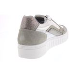 AQA - A8695 Sneakers - Wit comb - Textiel