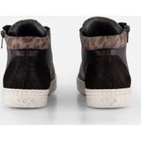 Aqa - Veterboots - Zwart - Leer