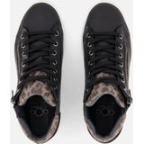 Aqa - Veterboots - Zwart - Leer