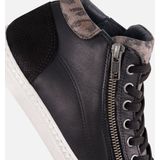 Aqa - Veterboots - Zwart - Leer