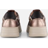 Aqa - Sneakers - Brons - Leer - Dames