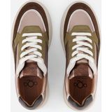 Aqa - Sneakers - Brons - Leer - Dames