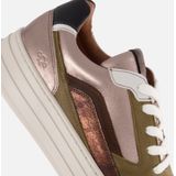 Aqa - Sneakers - Brons - Leer - Dames