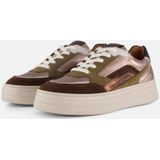 Aqa - Sneakers - Brons - Leer - Dames