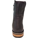 Aqa - Enkellaarsjes - Taupe - Nubuck