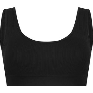 Hunkemöller Dames Lingerie Bralette Scoop Dianne - Zwart - maat XS