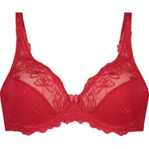 Hunkemöller Dames Lingerie Niet-voorgevormde beugel bh Diva - Rood - maat B80