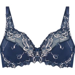 Hunkemöller - Diva - Niet-voorgevormde Beugel Bh - Blauw