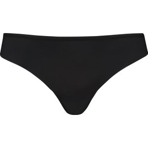 Hunkemöller Dames Lingerie Invisible string Lace Back - Zwart - maat XS