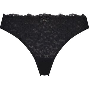 Hunkemöller - Dames Lingerie String - Zwart