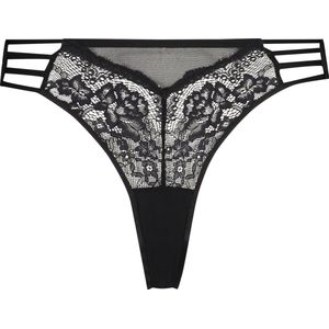 Hunkemöller - String Briar - Zwart - Dames Lingerie