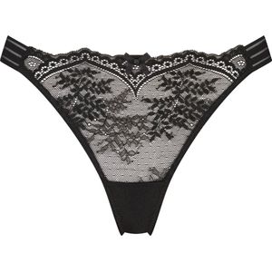 Hunkemöller - String Sully - Zwart - Dames Lingerie
