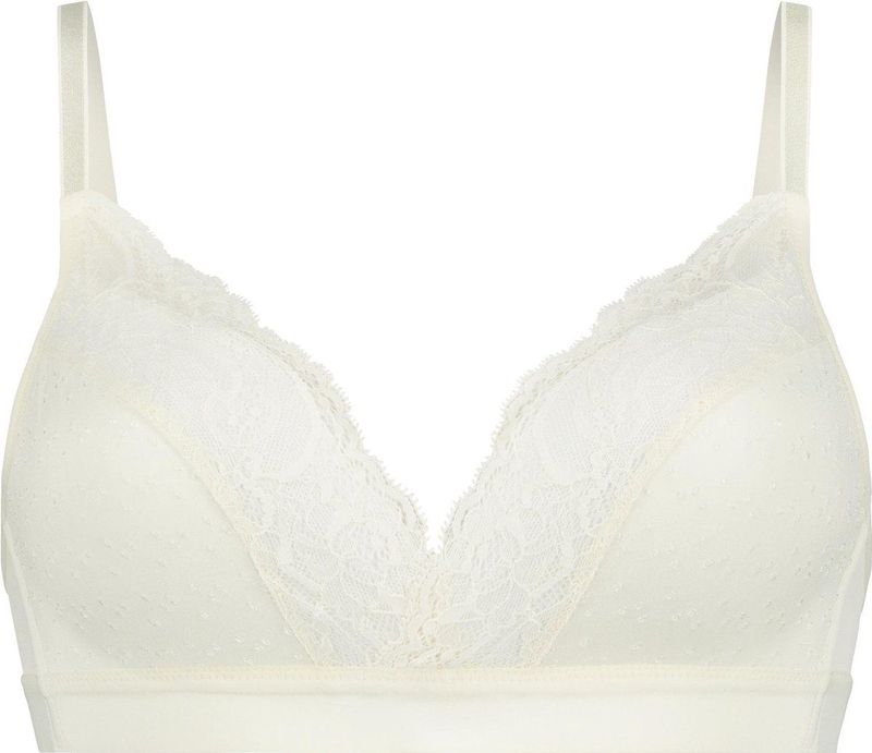 Hunkemöller - Sophie - Voorgevormde Bh Zonder Beugel - Wit