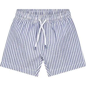 Prénatal - Kinder Zwemshort - Blauw met Wit Gestreept - 100% Polyester