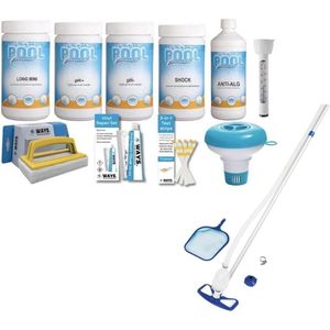 WAYS - Zwembad Onderhoud - Pakket Medium Deluxe & Zwembad stofzuiger AquaClean