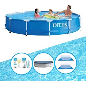 Intex Zwembad Metal Frame 366x76 cm - Inclusief accessoires