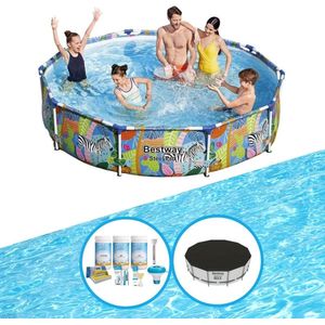 Bestway Zwembad Steel Pro - Zwembadpakket - 305x66 cm