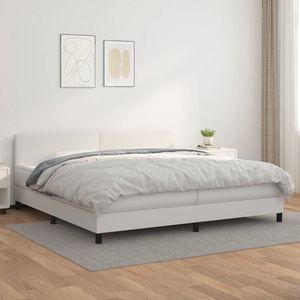 The Living Store Bed The Living Store Kingsize Boxspring - 203x200x78/88 cm - Duurzaam kunstleer