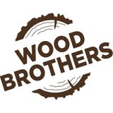 Woodbrothers Eiken plank massief boomstam 100x40cm