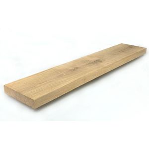 Eiken plank massief recht 60 x 30 cm