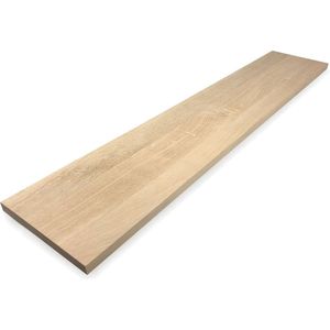 Eiken plank 220 x 30 cm 18 mm - Eiken plank - Eikenhouten plank - Kastplank - Meubelplaat - Timmerpaneel