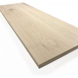 Eiken plank 220 x 80 cm 18 mm - Eiken plank - Eikenhouten plank - Kastplank - Meubelplaat - Timmerpaneel