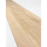 Massief eiken houten paneel 220 x 40 x 2,5 cm