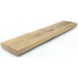 Massief eiken houten paneel 80 x 20 x 4 cm