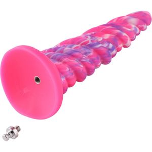 Anale Fantasy Dildo KlicLok en Zuignap 26 CM Roze