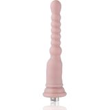 Anaal Dildo 3XLR voor Auxfun Basic Seksmachine Beige 21 cm