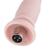 Anaal Dildo 3XLR voor Auxfun Basic Sex Machine Beige 20 cm