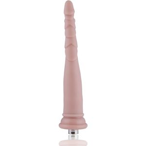 Anaal Dildo 3XLR voor Auxfun Basic Seksmachine Beige23.5 cm