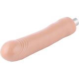 Dildo Flexibel 3XLR voor Auxfun Basic Seksmachine Beige