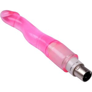 3XLR Anale dildo met kromming  voor Auxfun Basic Seksmachine