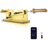 PRO 5 Premium Seksmachine TableTop KlicLok Smart APP Goud