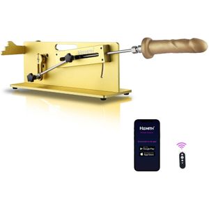 PRO 5 Premium  Seksmachine TableTop KlicLok Smart APP Goud