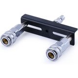 Hismith Dubbele Adapter Quick Air Connector