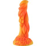 Wildolo® Fantasy Zuignap Dildo Nesbu 21 cm Oranje