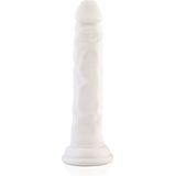 Realistische Dildo KlicLok® en Zuignap 22 CM Wit