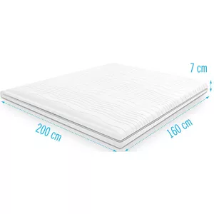 AD Matras Presstige®traagschuim Geprofileerd SOFT 19 cm hoog in diverse