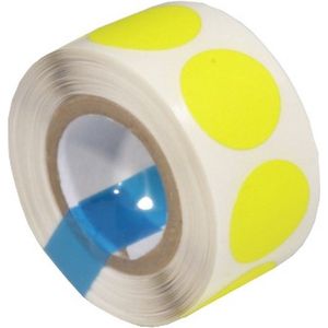 Pro - Gaff Dot 19mm - 100 stuks geel