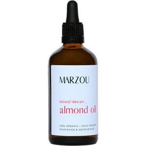Amandel Olie - 100 ml - Biologisch - Koudgeperst - Natuurlijke Huidolie en Haarolie