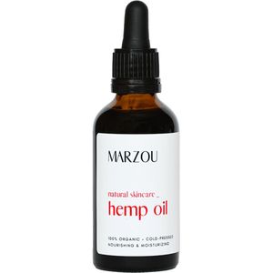 Marzou®Hennepzaadolie | Biologisch & koudgeperst | hennep olie 50ml